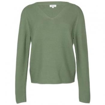 S. Oliver Langarm Strickpullover, unifarben, Größe 42