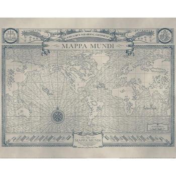 Fantastic Beasts & Where to Find Them – Wise Acres Zauberausrüstung Druck 50 cm (Blau/Weiß, Premium Edition)