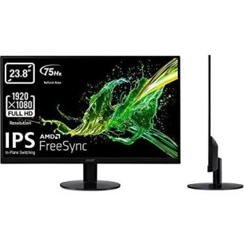 Acer 23.8 LED Monitor, Full HD 1920x1080 – SA240YAbi