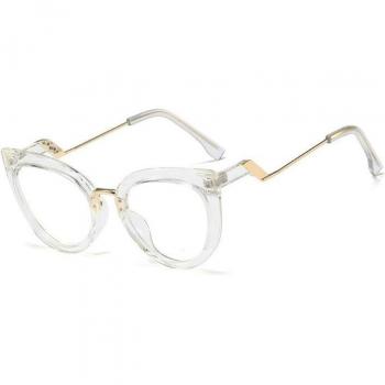 Optische Brille mit Katzenaugen-Design