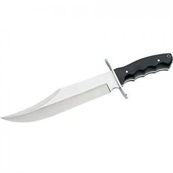 Herbertz Bowie-Messer, AISI 420, Klinge 25 cm, Pakkaholz, mit Scheide