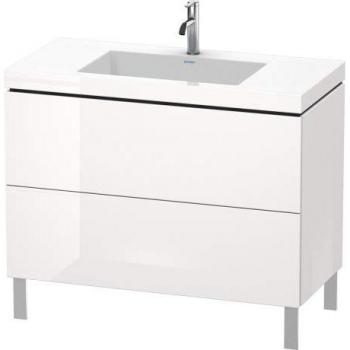 Mueble de Baño Duravít L‑Cube con Lavabo c‑Bonded y Base de Pie, Dimensiones 698x1000x480 mm