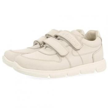 Gioseppo Marvede Flexible Leather Sneakers White EU 31