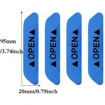 Reflective Door Tape 4Pcs for Car Safety