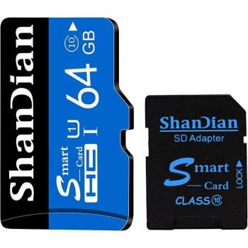 SHANDIAN Original Class10 Micro SD Memory Card 128GB