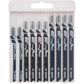 Bosch 2607010629 Basic for Wood Jigsaw Blade Set