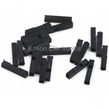 100‑Pack DuPont 2.54 mm Female Pin Housing for Jumper Wires
