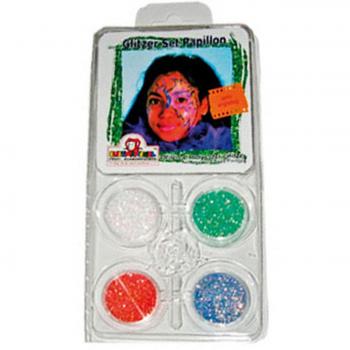 Papillon Glamour‑Set 908204 – Schminkfarben für Mottoparty