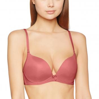 Sloggi Damen Push-Up BH, Rosa, Wow Comfort PU, Größe 80C