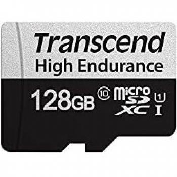 Transcend 350V Flash Memory Card with SD Adapter Included