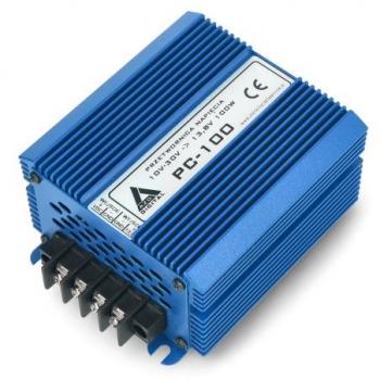 AZO Digital 100 W Spannungswandler PC‑100-12V – galvanisch getrennt, 10–30 VDC/13,8 VDC