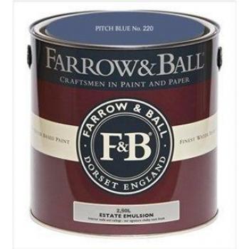 Archived Colour: Pitch Blue 2.5 L Estate Emulsion – Farrow & Ball