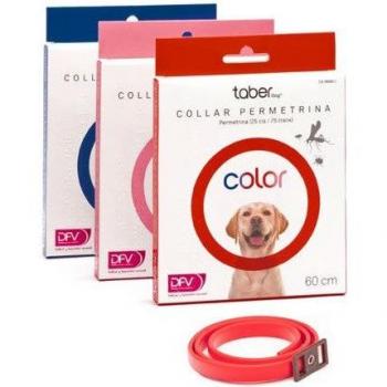 Taberdog Collar Con Permetrina 60 Cm Rojo