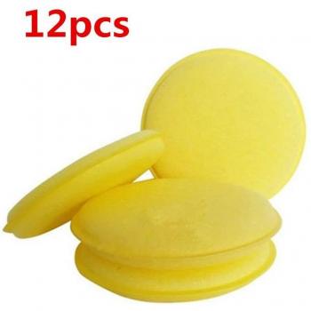 12pcs Yellow Waxing Sponge Pads