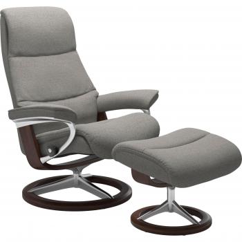 Stressless® Relaxsessel „View“ L, Signature Base – Braun