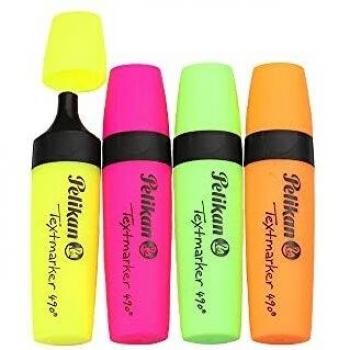 Pelikan Textmarker 490 nachfüllbar 4er