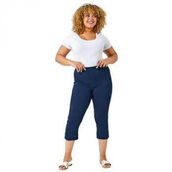 Blue Roman Petite Cropped Capri Pants (UK 10)
