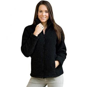 Engel Damen Jacke – Tailliert, Yllejacka, Größen 34-36, Schwarz