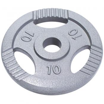 10 kg Gripper Plate, Silver