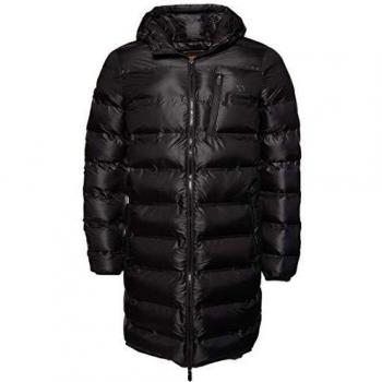 Echo Quilt Longline Puffer Superdry Nero Extra Large