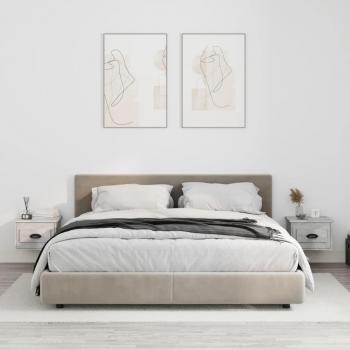Wall-mounted Bedside Cabinet White 41.5x36x28cm
