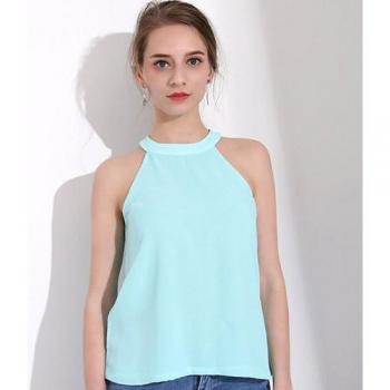 Chiffon Halftertop für Frauen von Garemay