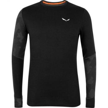 Salewa Merino Long Sleeve Top XL Black