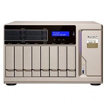 Torre NAS QNAP 1277 Connettore Ethernet Oro