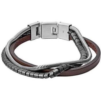 Fossil Multi-Style Herrenarmband JF03178040 – kombinierbares Leder