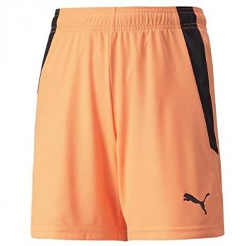 PUMA Kids’ Teamliga Orange Athletic Shorts