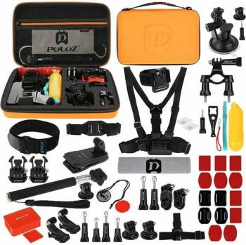 Puluz 53 in 1 Action Cam Ultimate Zubehör PKT26