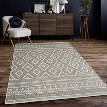 Tapis Cuisine Ethnique 80x150 Cm Sable