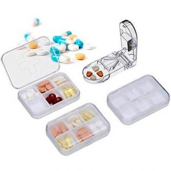 CompactCare 6‑Compartment Med Kit