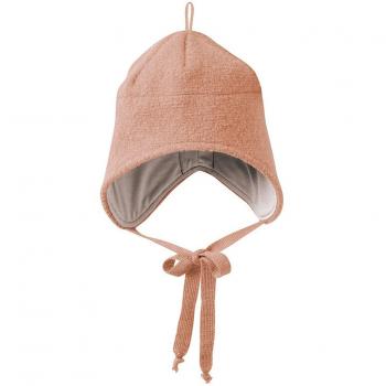 Disana Walk-Mütze mit Futter 100% bio-Baumwolle rosé