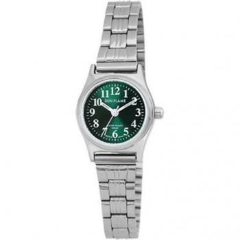 J-AXIS Women's Silver Alloy Quartz Watch