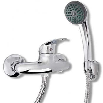 Vidaxl Sonata Bath Shower Mixer Tap Kit in Chrome