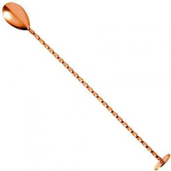 Long Handle Bar Spoon in Copper Finish by Urban Bar, Classic Style, 27 cm, Model UB3078