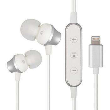 Lightning Connector Earphones – Silver Polar Model LP‑LNE02SV
