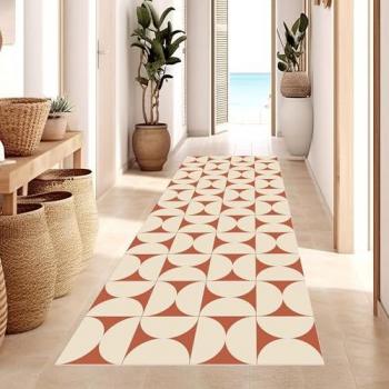 Tapiz Retro Terra Cotta Lavable 66x250 cm