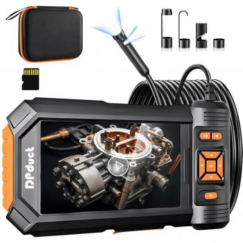 Portable 5 IP67 Endoscope Camera with Dual Lens & Monitor