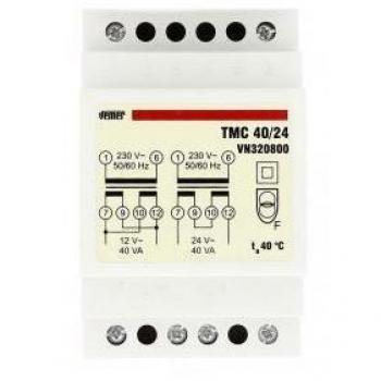 VEMER Trasformatore modulare di sicurezza TMC 40/24, doppio isolamento, 40VA, 12/24V, VN320800