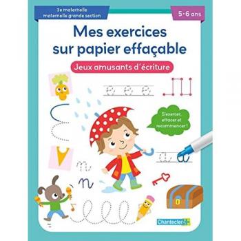 Mes exercices sur papier effaçable