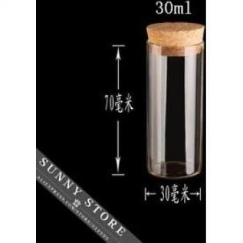 Contenants en verre 30ml pour thé et épices