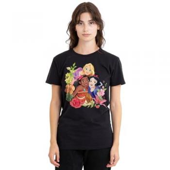 Enchanted Ladies' T-Shirt – Rapunzel, Moana & Snow White (Large)