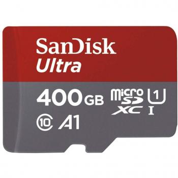Sandisk Ultra MicroSDXC 400GB Clase 10 A1 UHS-I + Adaptador SD