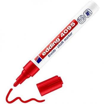 Marqueur craie Edding 4095 rouge
