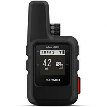 Garmin inReach Mini Schwarz – Satelliten‑Kommunikationsgerät 1 GB, 0,7‑Inch-Display, 24‑Stunden-Akku