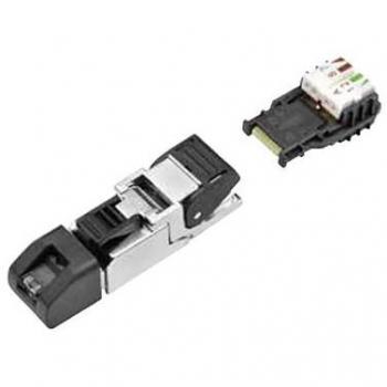 Schubiger Field RJ45 Shielded TIA‑568B – Cavo + Spina 24/1-22/1 e 27/7-22/7