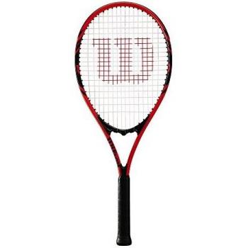 Wilson Federer Precision Tennis Racket, Red/Black, L3 (4 3/8 Inch)
