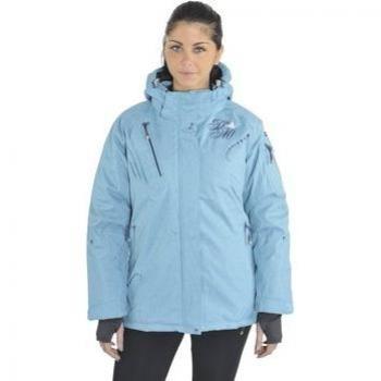 Pantalon de ski AZLY pour femme en bleu